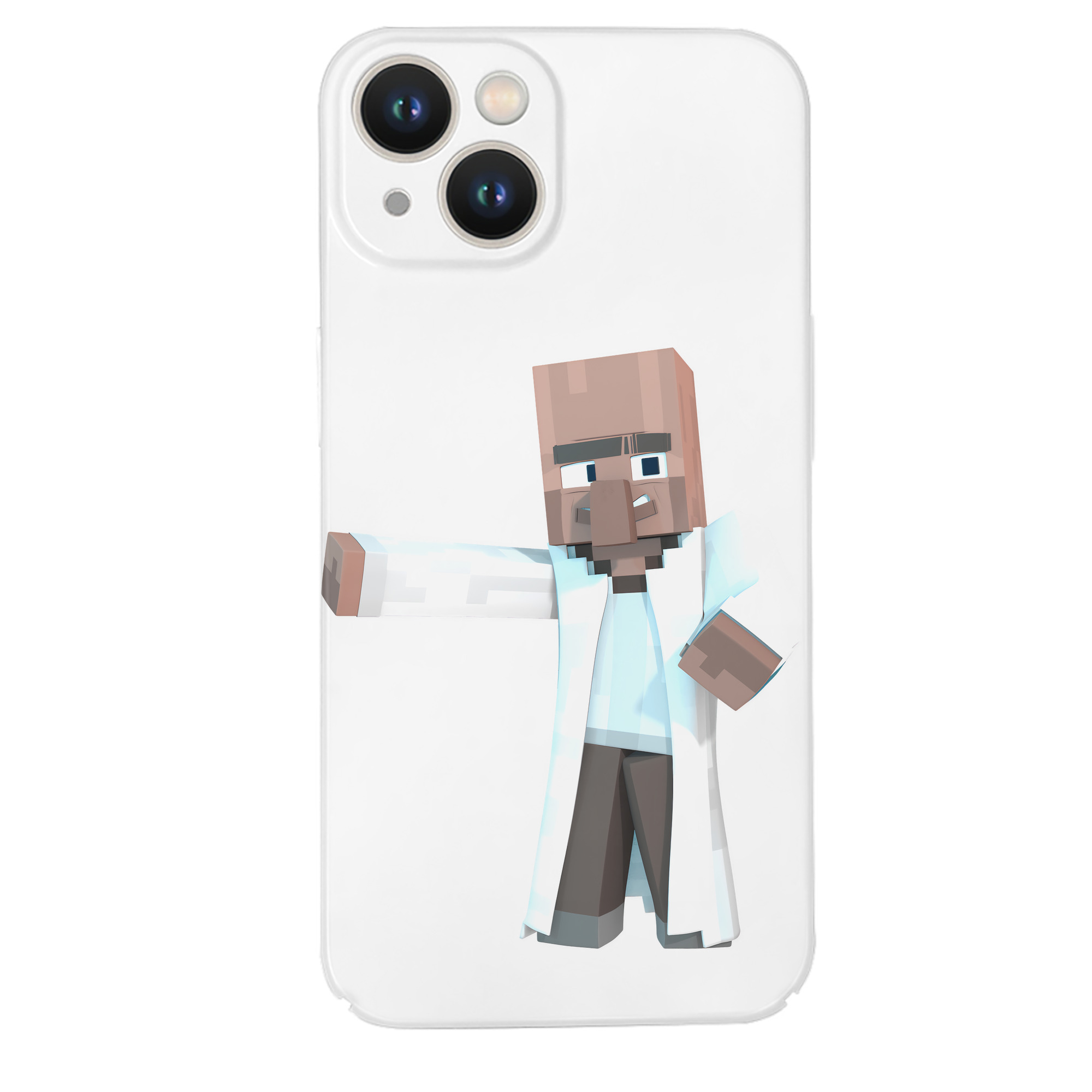 （画像用） マインクラフト ブロックの世界 Minecraft MC Block world 【iPhone 14シリーズ対応】ハードケース